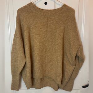 Vince Camuto Camel Crew Neck Sweater